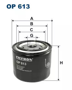 Масляный фильтр FILTRON OP613