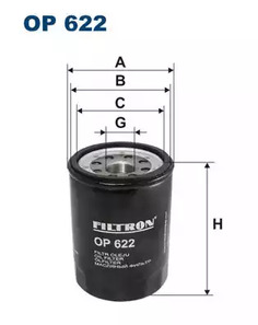 Масляный фильтр FILTRON OP622