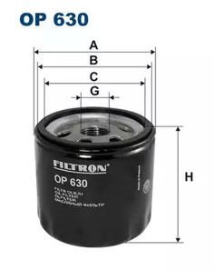 OP630 FILTRON Масляный фильтр