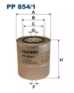 Фильтр топливный FILTRON PP854/1