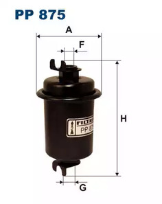 Фильтр топливный FILTRON PP875