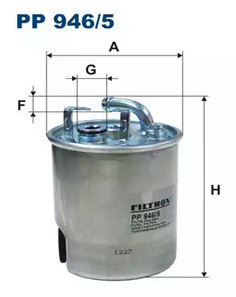 PP946/5 FILTRON Фильтр топливный