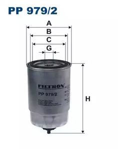 PP979/2 FILTRON Фильтр топливный