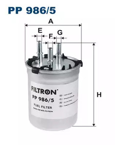 PP986/5 FILTRON Фильтр топливный