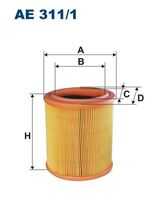 AE 311/1 FILTRON Воздушный фильтр