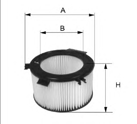 AK362/3 FILTRON Фильтр воздушный