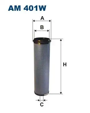 Am 401w фильтр воздушный вставка FILTRON AM 401W
