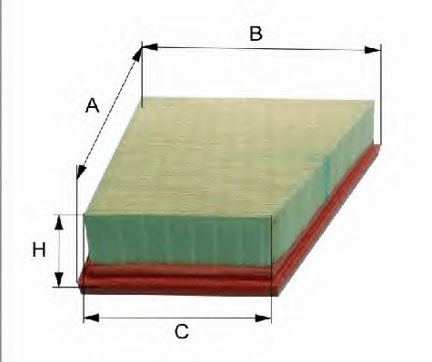 Воздушный фильтр FILTRON AP 080/9