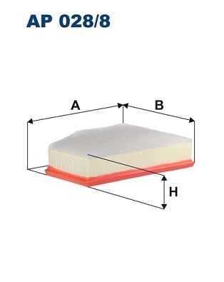 AP028/8 FILTRON Фильтр воздушный BMW 5 G30/7 G11// X3/4/5/6/7 17-
