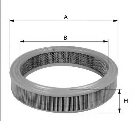 AR 204 FILTRON Воздушный фильтр