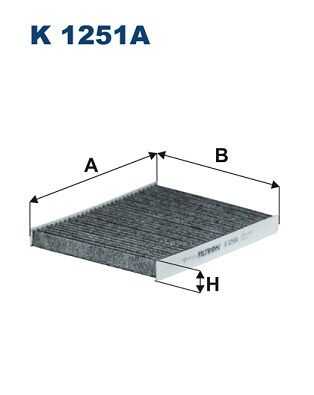 K 1251A FILTRON Фильтр, воздух во внутренном пространстве