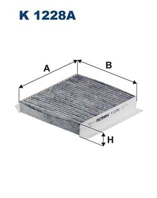 K1228A FILTRON Фильтр салонный