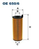 Масляный фильтр FILTRON OE 650/6