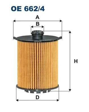 Масляный фильтр FILTRON OE 662/4