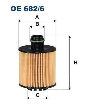 Масляный фильтр FILTRON OE 682/6