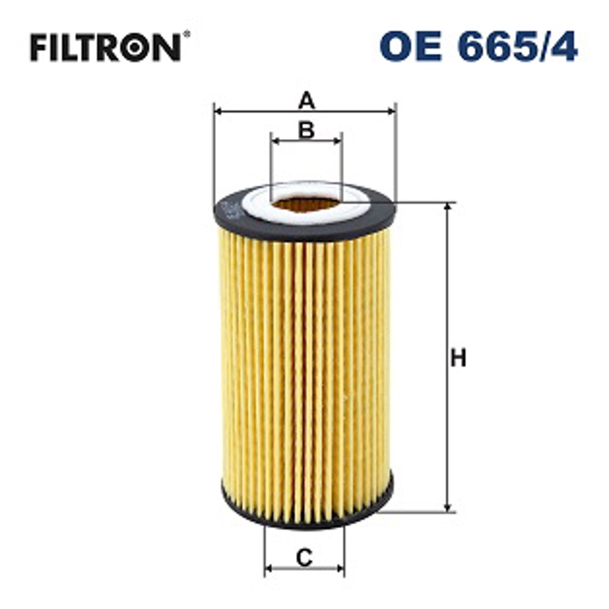 Фильтр масляный FILTRON OE665/4