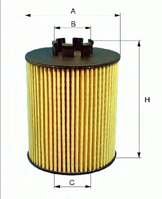 OE667/2 FILTRON Масляный фильтр