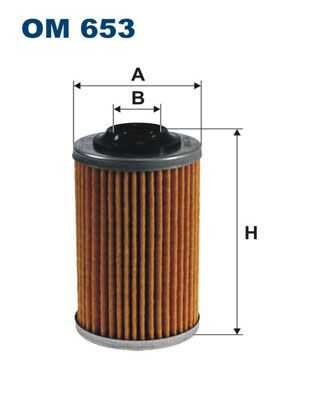 OM 653 FILTRON Масляный фильтр