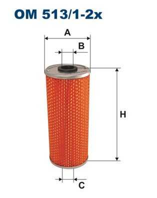 Масляный фильтр FILTRON OM513/1-2x