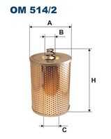 OM514/2 FILTRON Масляный фильтр