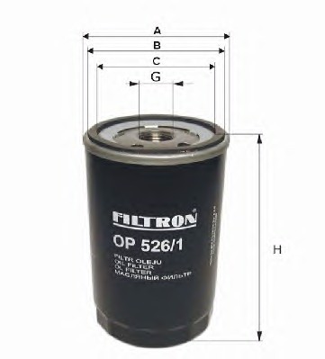 Масляный фильтр FILTRON OP 545/2