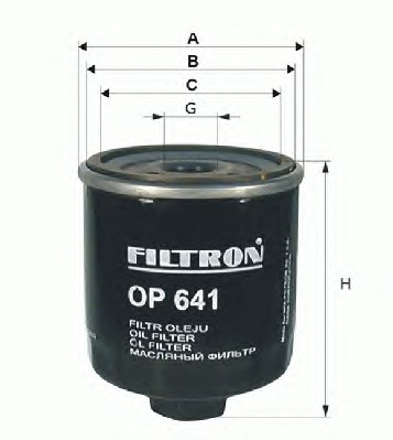 OP525/5 FILTRON Масляный фильтр