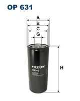 OP631 FILTRON Масляный фильтр