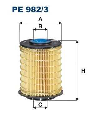 Топливный фильтр FILTRON PE 982/3