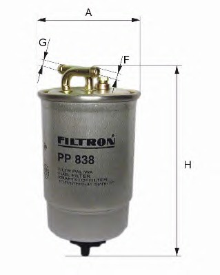 PP 838 FILTRON Топливный фильтр