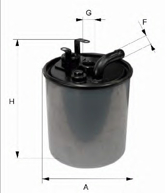 PP 841/4 FILTRON Топливный фильтр