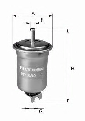 PP 875/1 FILTRON Топливный фильтр