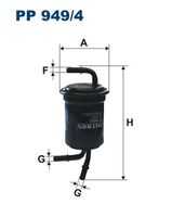 Топливный фильтр FILTRON PP 949/4