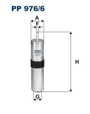 PP 976/6 FILTRON Топливный фильтр FILTRON