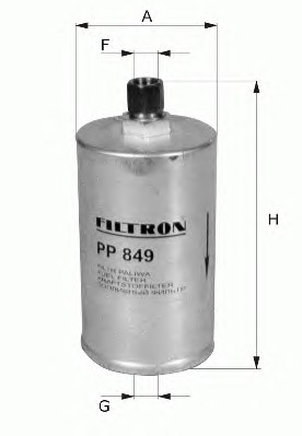 PP834 FILTRON Фильтр топливный