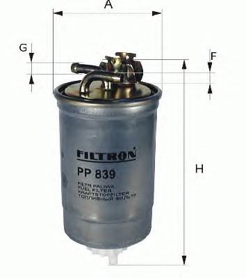 PP839/6 FILTRON Фильтр топливный