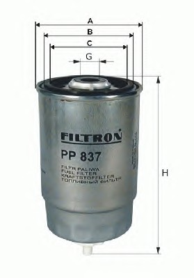 PP857/1 FILTRON Фильтр топливный