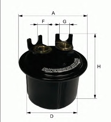 Фильтр топливный FILTRON PP869