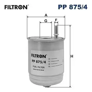 Фильтр топливный FILTRON PP875/4