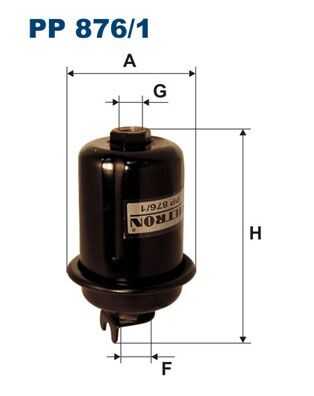 Топливный фильтр FILTRON PP876