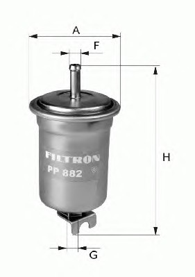 Фильтр топливный FILTRON PP952