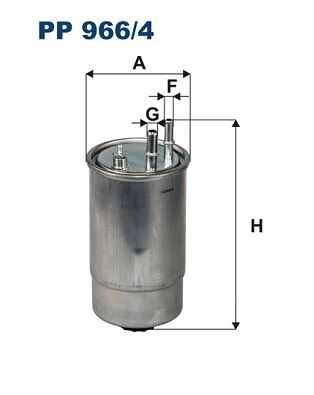 PP966/4 FILTRON Топливный фильтр