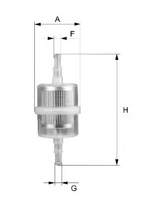 PS 822 FILTRON Топливный фильтр