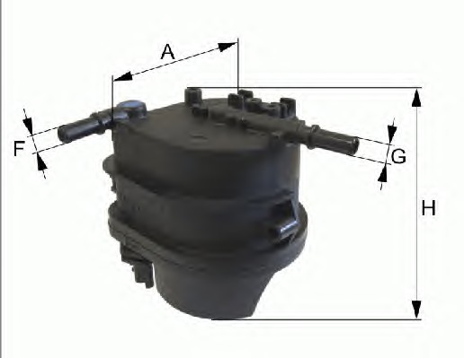 PS974/2 FILTRON Фильтр топливный