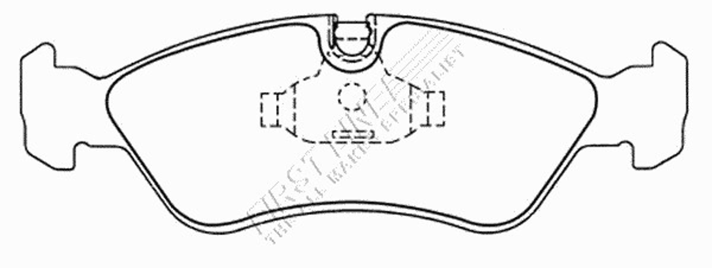 FBP3038 FIRST LINE Колодки тормозные дисковые