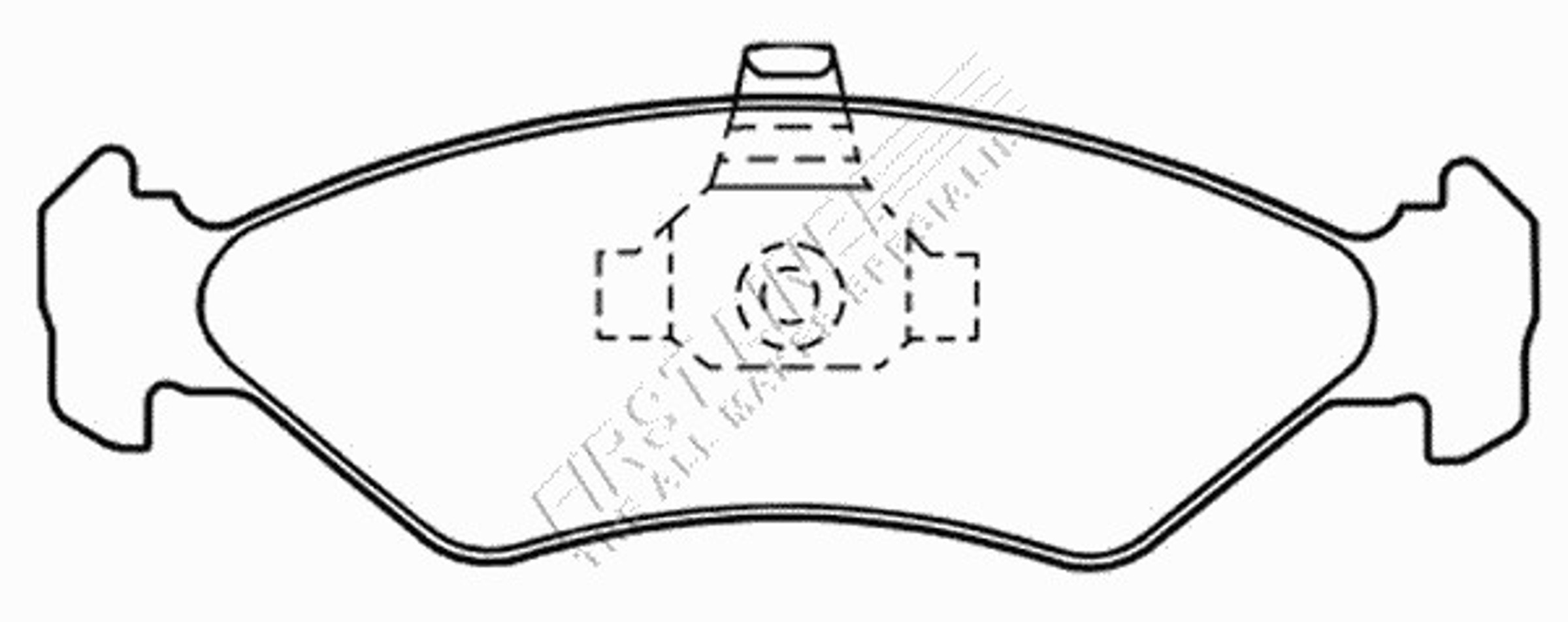 FBP3129 FIRST LINE Колодки тормозные дисковые