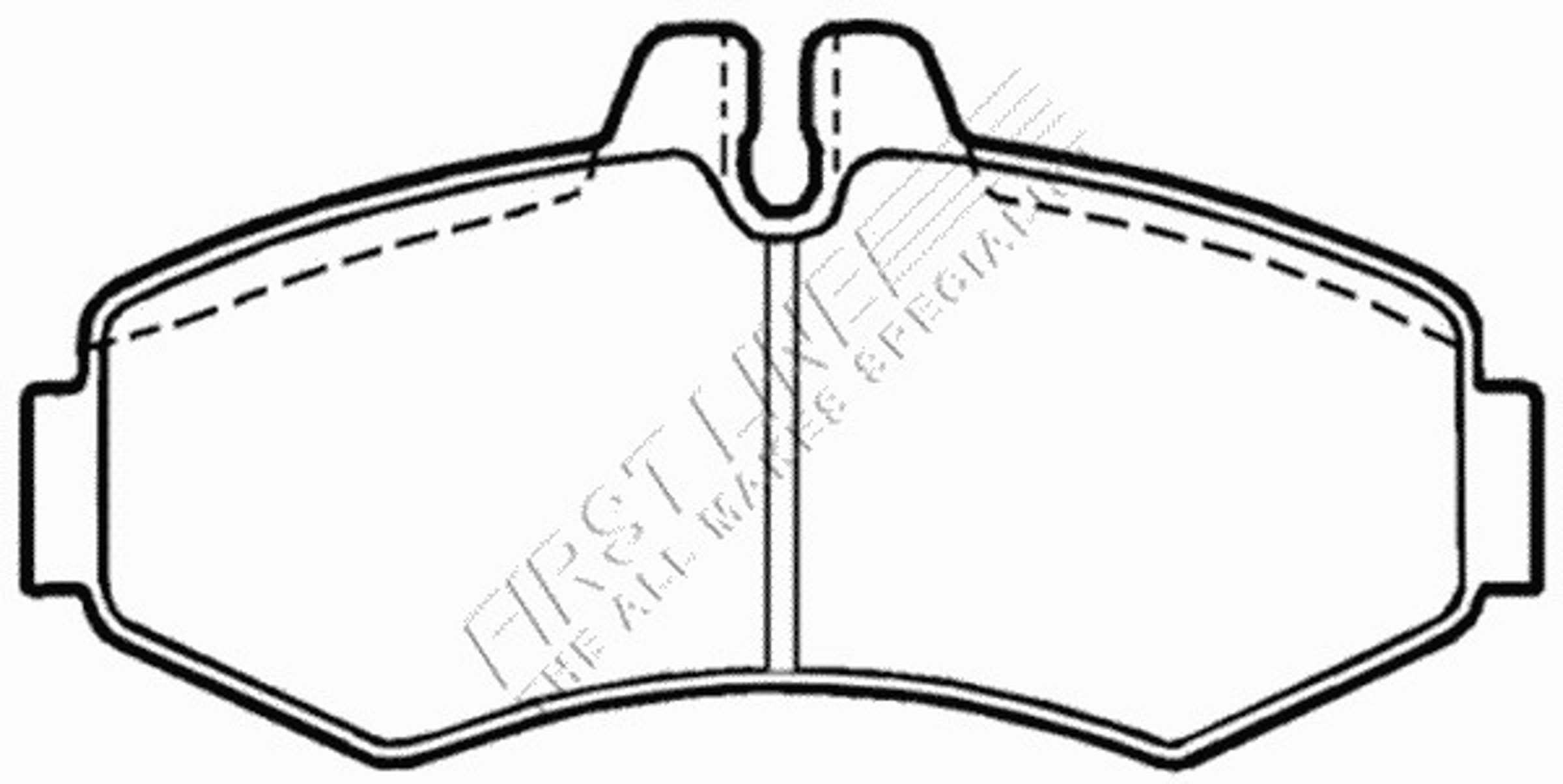 FBP3290 FIRST LINE Колодки тормозные дисковые