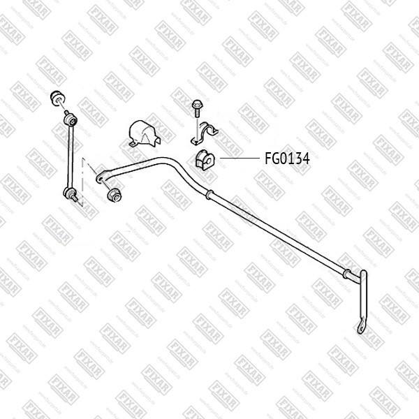 FG0134 FIXAR Втулка стабилизатора