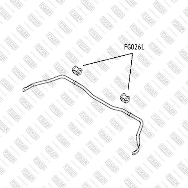 FG0261 FIXAR Втулка стабилизатора