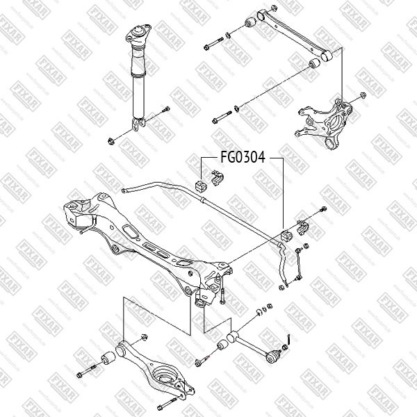 FG0304 FIXAR Втулка стабилизатора