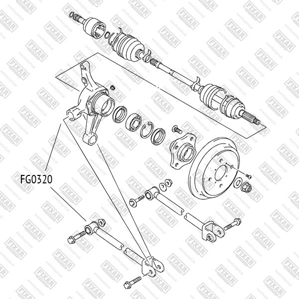 FG0320 FIXAR Сайлентблок